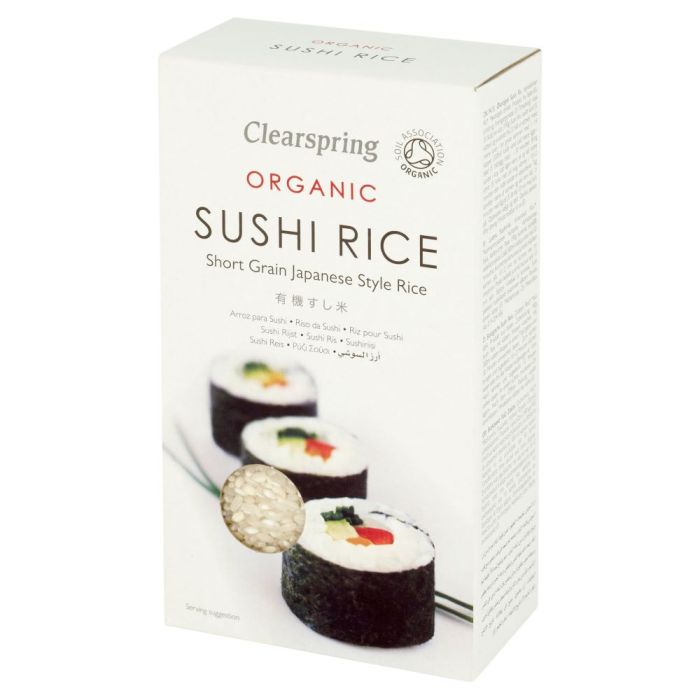 Clearspring Organic White  Sushi Rice 500g