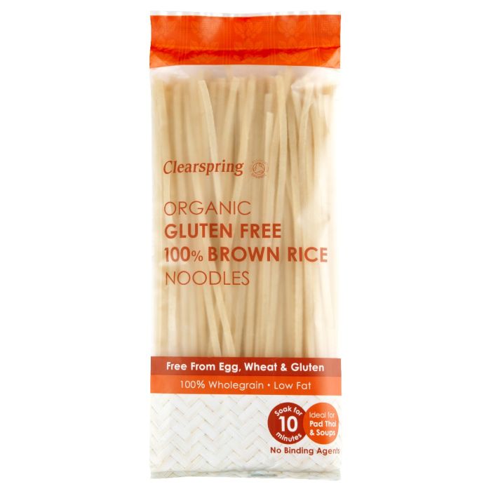 Clearspring Gluten Free Organic Brown Rice Noodles 200g