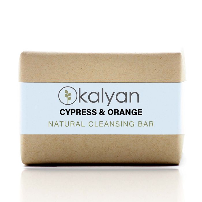 Kalyan Herbals Cleansing Bar Cypress & Orange 200g