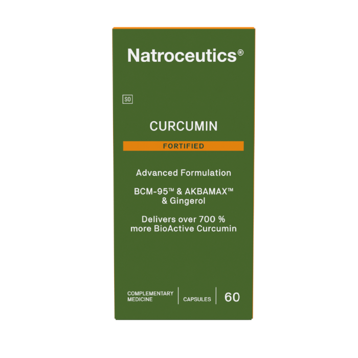 Natroceutics Curcumin Fortified 600mg 60s