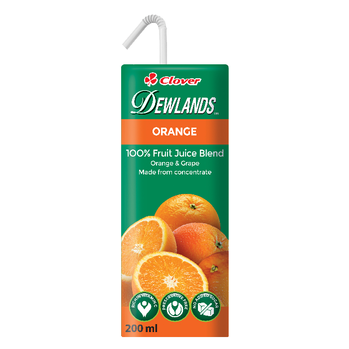 Dewlands Orange Juice 200ml