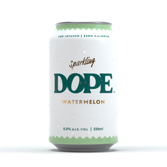 Dope Drinks CBD Sparkling Watermelon Drink 330ml