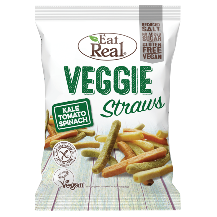 Eat Real Veggie Straws & Kale 45g