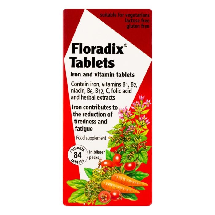 Peppina Floradix Iron Tablets 84s