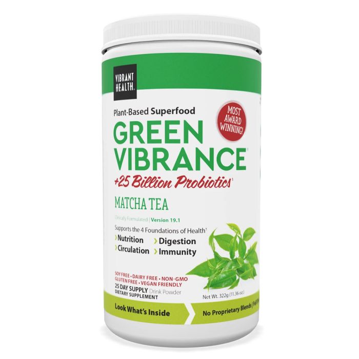 Vibrant Health Green Vibrance Matcha Tea 322g
