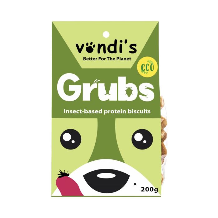 Vondis Grubs Insect-Based Protein Biscuits 200g