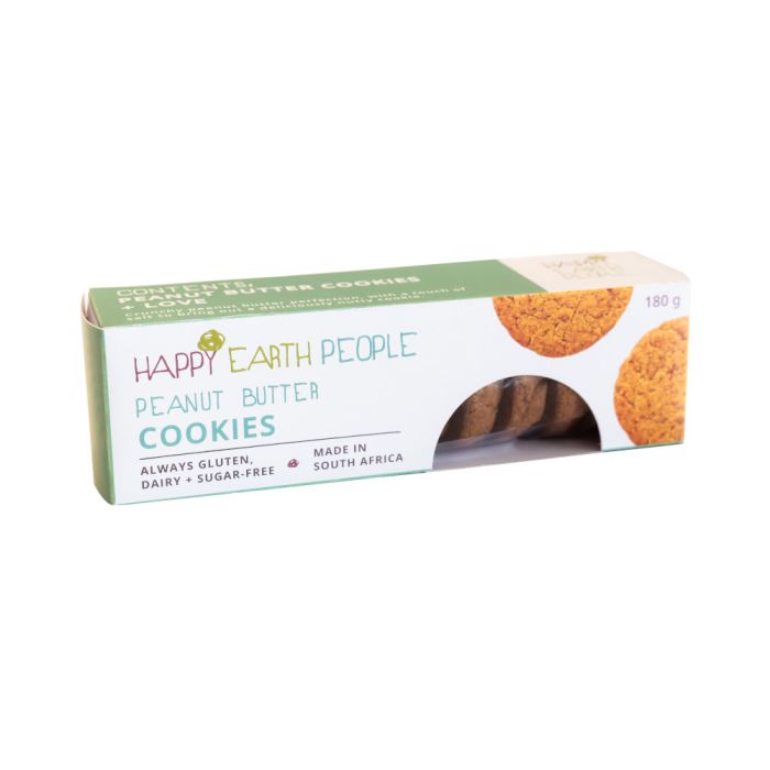 Happy Earth People Cookies Peanut Butter 180g