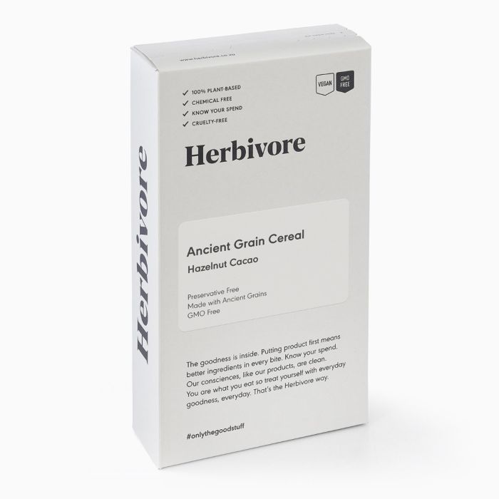 Herbivore Ancient Grain Cereal Hazelnut Cacoa 250g