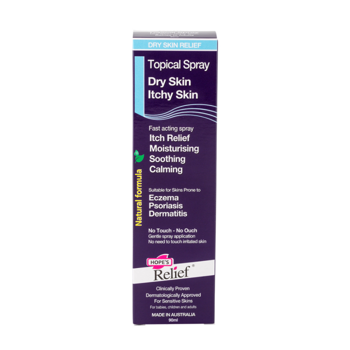 Hope's Relief Topical  Spray Dry, Itchy Skin 90ml