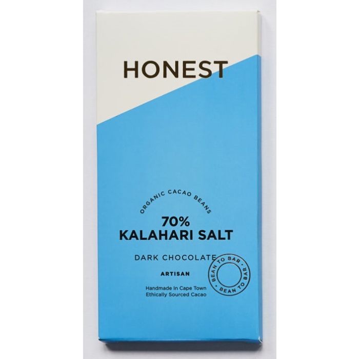 Honest Kalahari Salt & 70% Dark Chocolate 60g