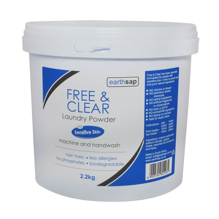 Earthsap Laundry Powder Free & Clear 2.2kg