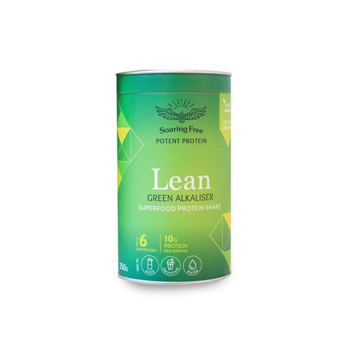 Soaring Free Protein Shake Lean Green Alkaliser 250g