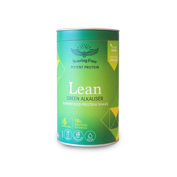 Soaring Free Protein Shake Lean Green Alkaliser 500g