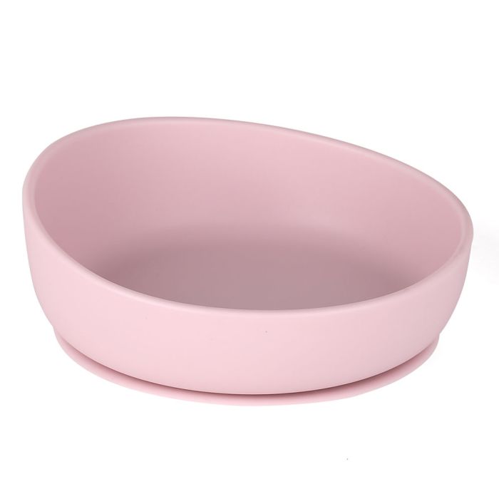Little Foodease Silicone Suction Bowl Marshamallow Pink