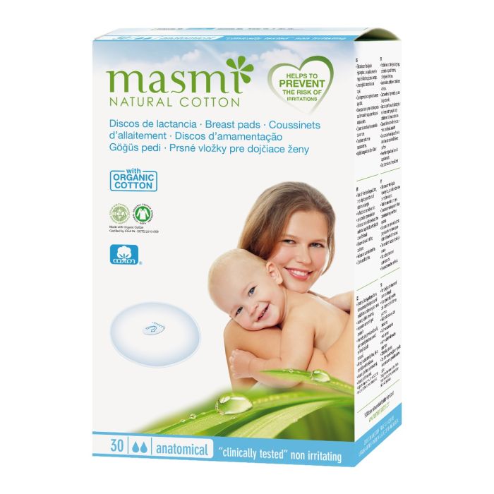 Masmi - Cotton Breast Pads 30s