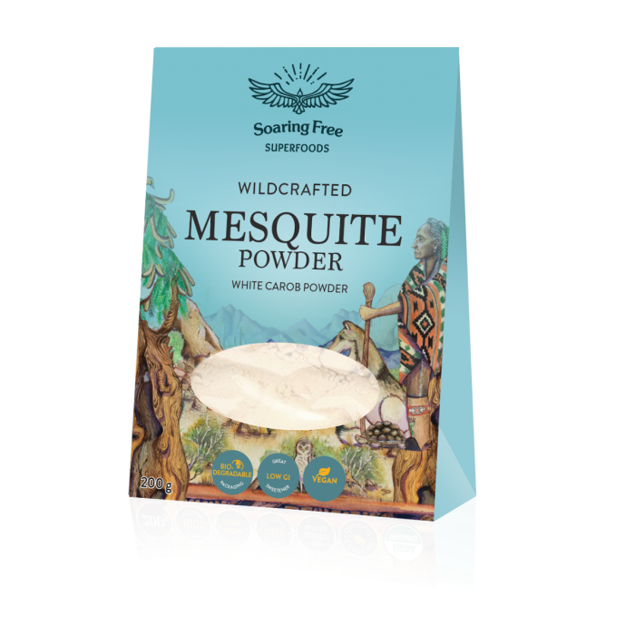 Soaring Free Organic Mesquite Powder 200g