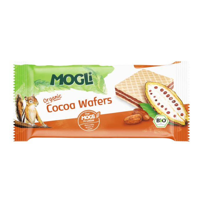 Mogli Organic Cocoa Wafers 15g