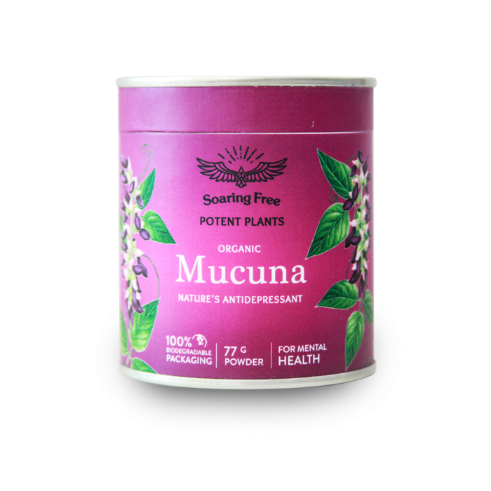 Soaring Free Potent Plants Organic Mucuna Powder 77g