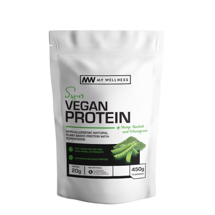 My Wellness Super Vegan Protein Unflavoured 450g