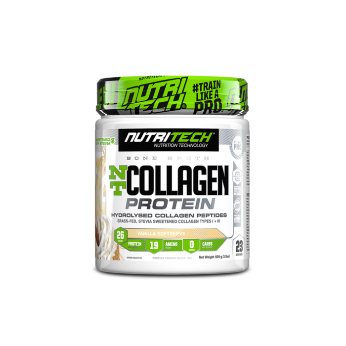 Nutritech Natural Collagen Protein Vanilla 454g