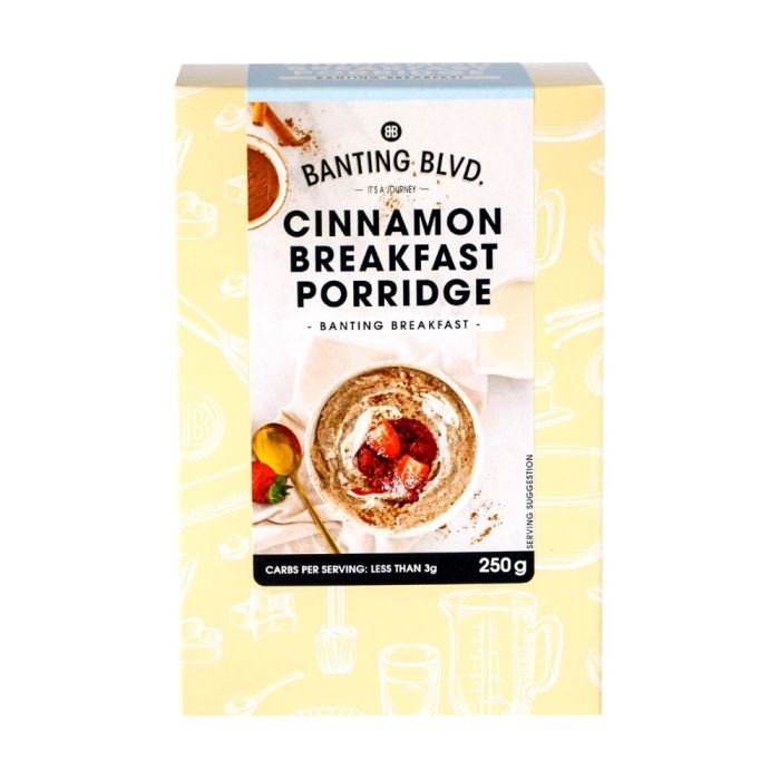 #Banting Blvd - Breakfast Porridge Cinnamon 250g