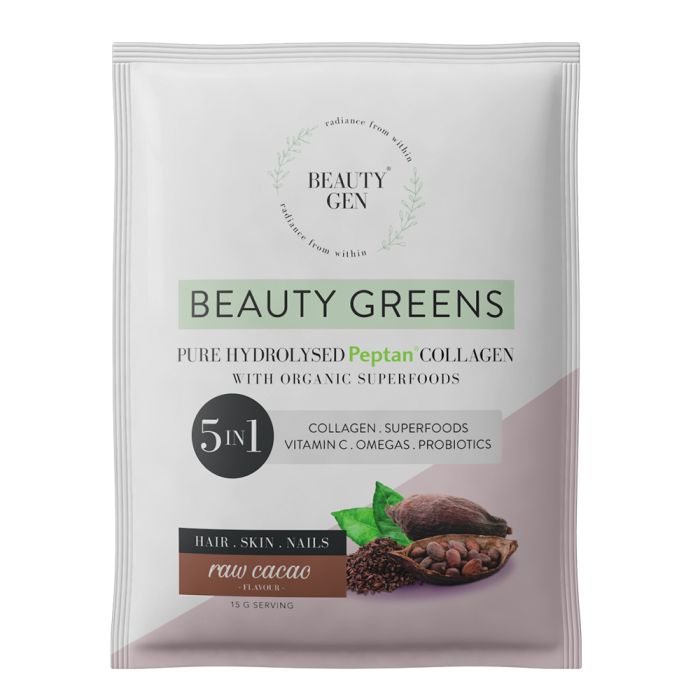 Beauty Gen - Beauty Greens Raw Cacao 15g