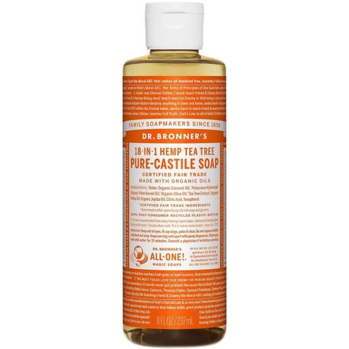 Dr Bronner - Pure Castile Liquid Soap Tea  Tree 237ml