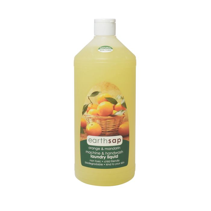 Earthsap - Laundry Liquid Regular Orange & Mandarin 1l