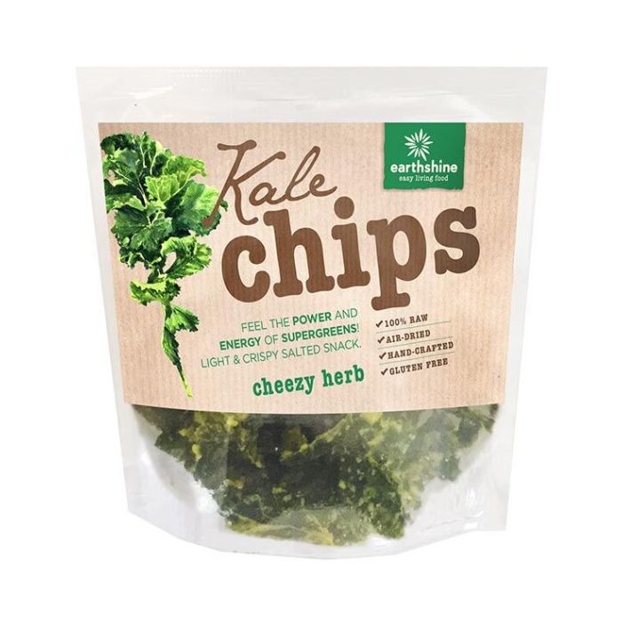Earthshine - Kale Chips Cheesy Herb 25g
