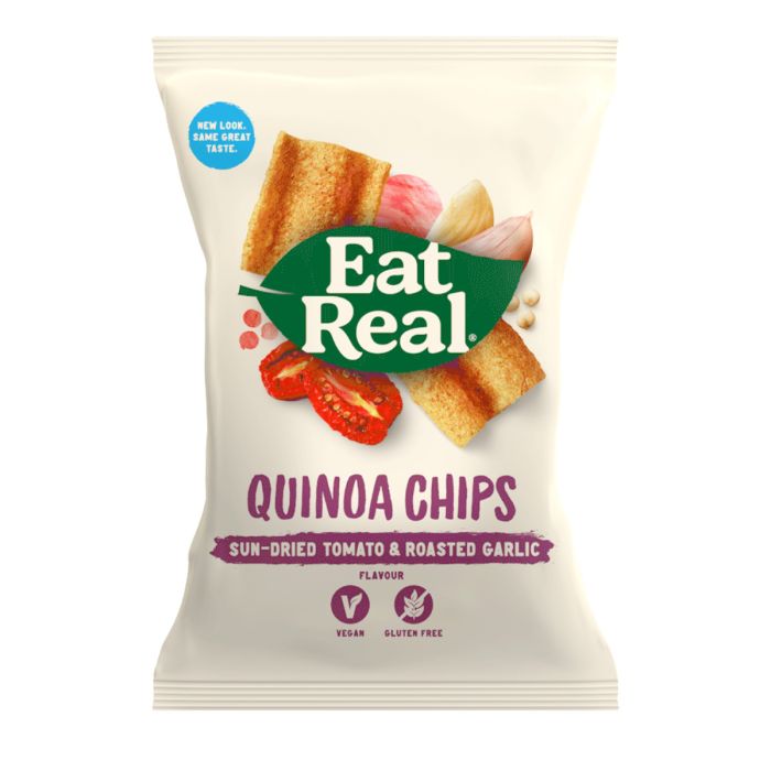 #Eat Real - Chips Quinoa Sundried Tomato & Garlic 30g
