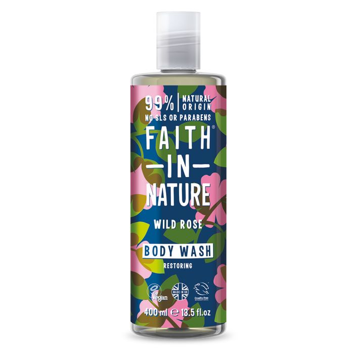 Faith in Nature - Body Wash Wild Rose 400ml