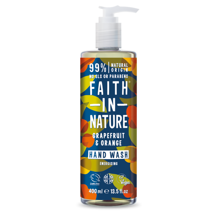 Faith in Nature - Hand Wash Grapefruit & Orange 400ml
