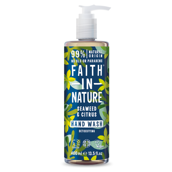 Faith in Nature - Hand Wash Seaweed & Citrus 400ml