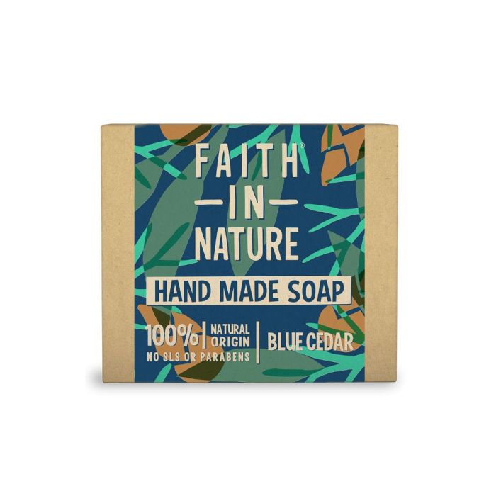 Faith in Nature - Soap Blue Cedar 100g