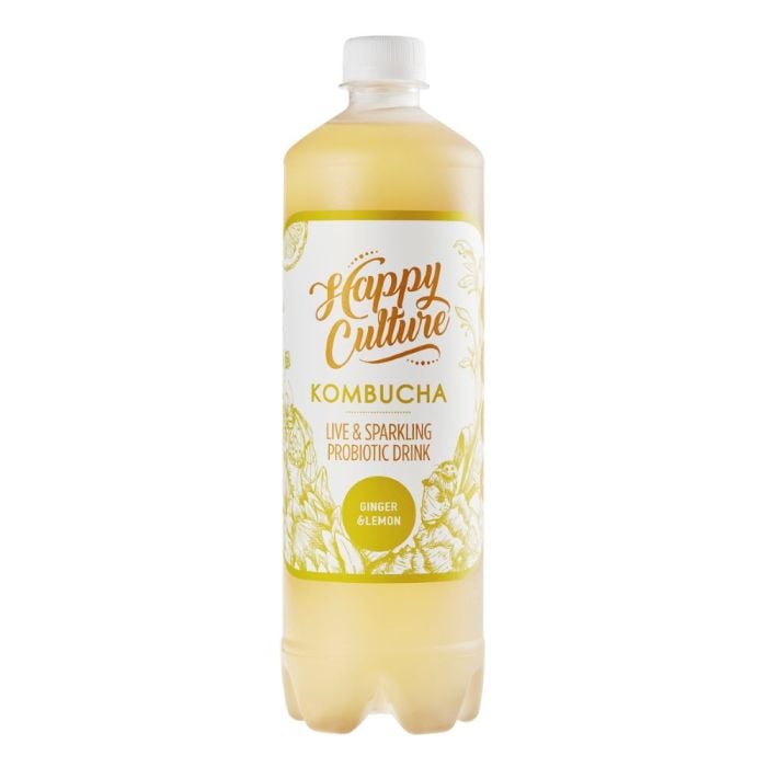 Happy Culture - Kombucha Ginger & Lemon 850ml