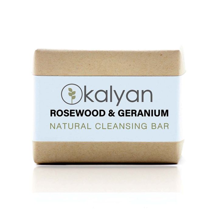 Kalyan - Cleansing Bar Rosewood & Geranium 100g
