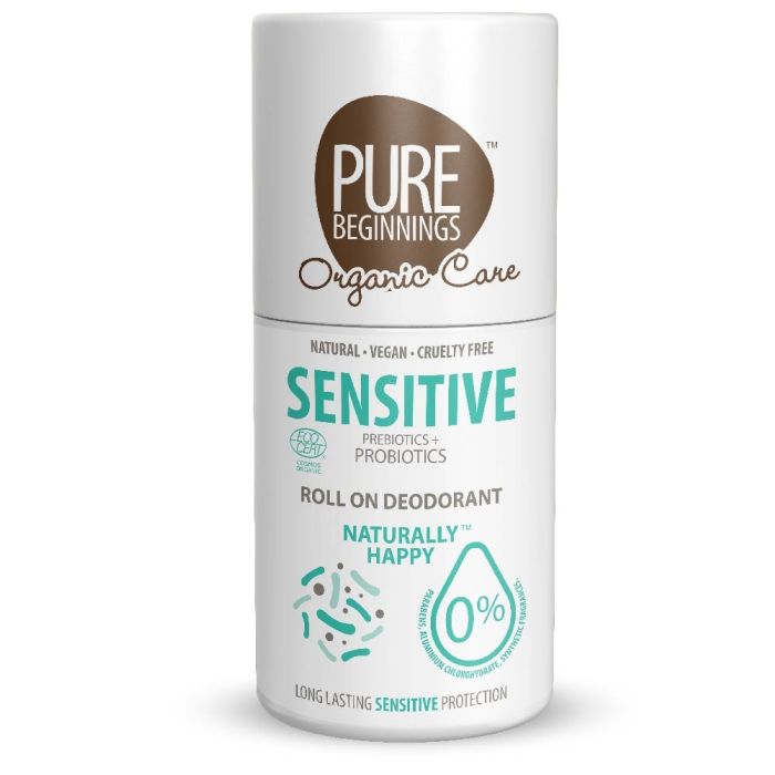 Pure Beginnings - Sensitive Roll On Deodorant Prebiotics & Probiotics 75ml
