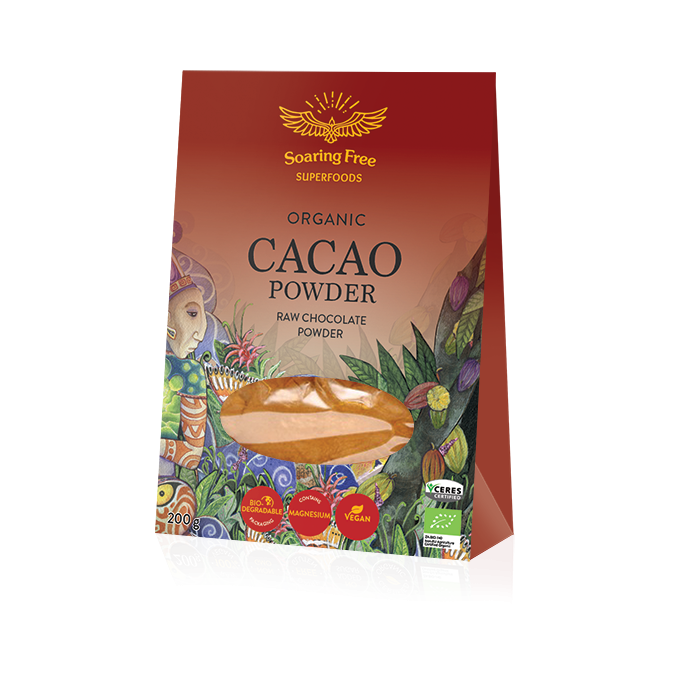 Soaring Free - Cacao Powder Raw Organic 200g