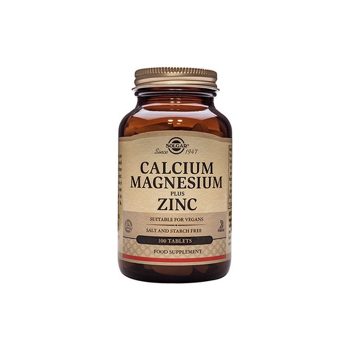 Solgar - Calcium Magnesium Plus Zinc 100s