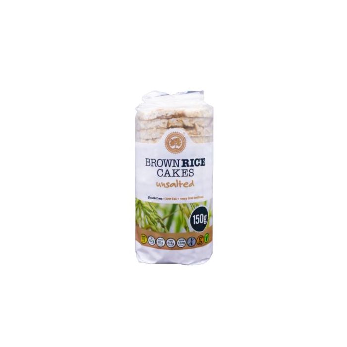 The Chocolate Tree -Brown Rice Cakes Unsalted 150g