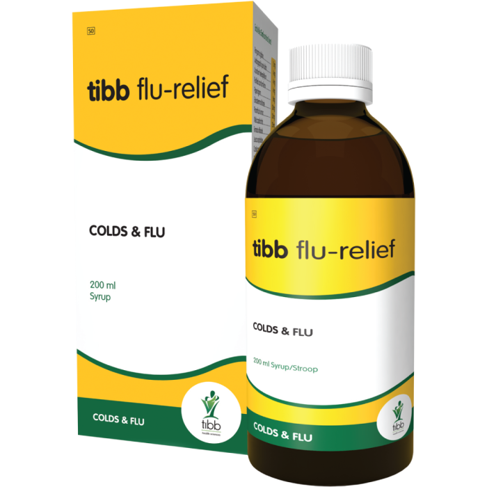 Tibb - Flu Relief Liquid 200ml