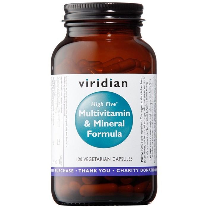 Viridian - High Five Multi Mineral 120s