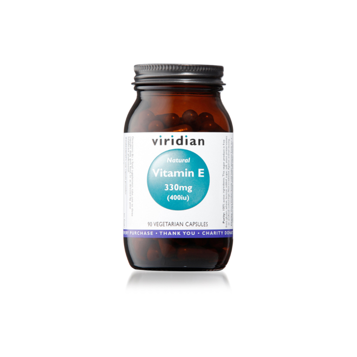 Viridian - Natural Vitamin E 400iu 90s