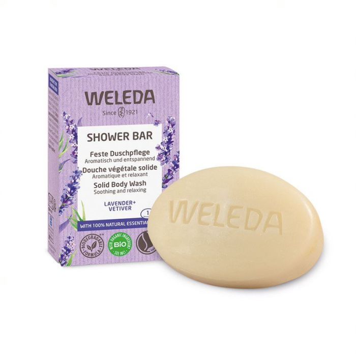 #Weleda - Shower Bar Lavender & Vetiver 75g