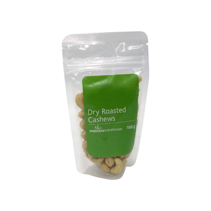 Wellness - Cashews Dry Roasted & Salted 100g