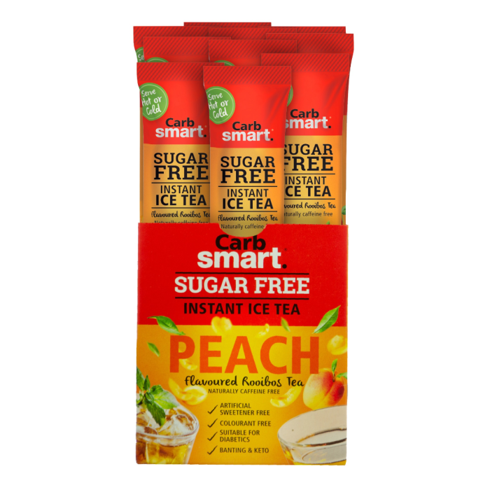 Carbsmart - Instant Ice Tea Peach Sugar Free 17g x 10