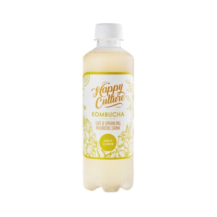 Happy Culture - Kombucha Ginger & Lemon 330ml