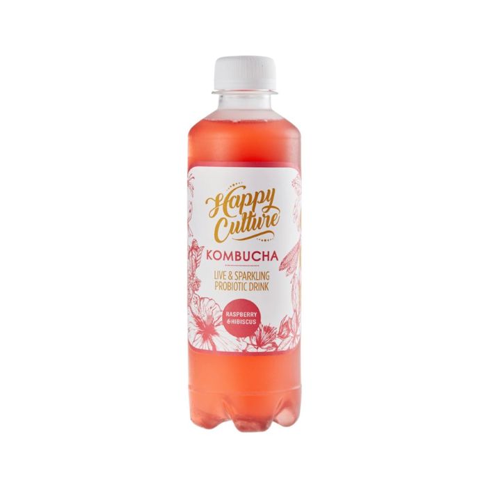Happy Culture - Kombucha Raspberry & Hibiscus 330ml