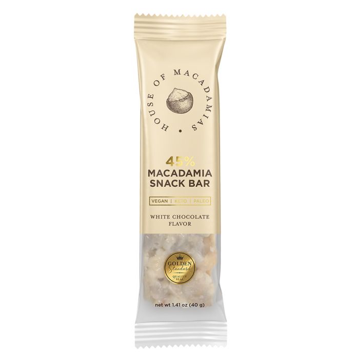 House of Macadamias - Macadamia Bar White Chocolate 40g