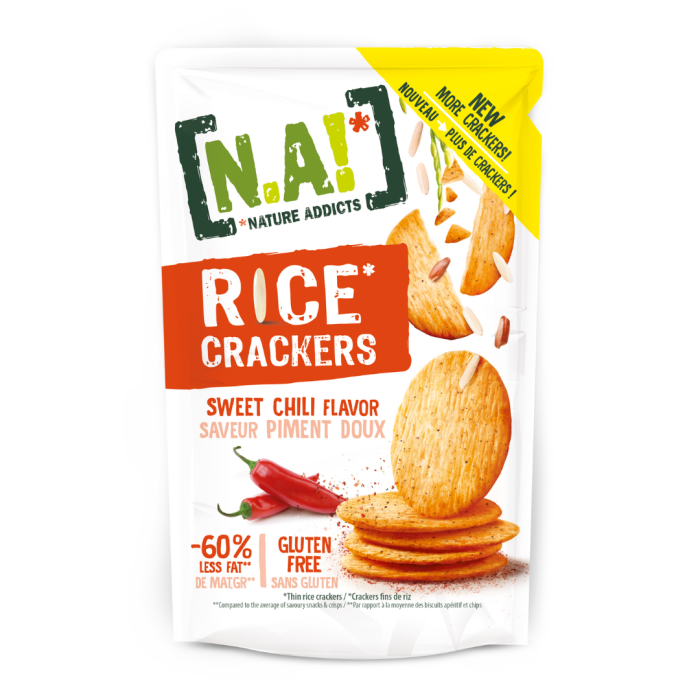 Nature Addicts - Rice Crackers Sweet Chilli 85g